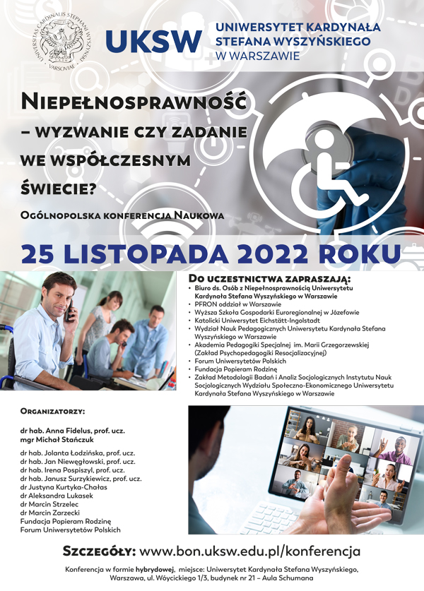 plakat – konferencja